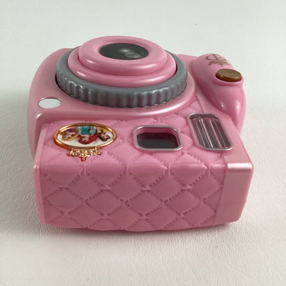 Disney Princess Style Collection Snap & Go Play Camera Pink Ariel Belle Rapunzel - Picture 6 of 6
